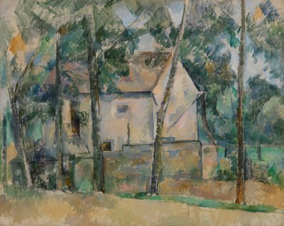 House and Trees by Paul Cézanne